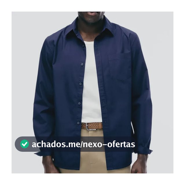 Camisa Básica Masculina Manga Longa Slim Hering
