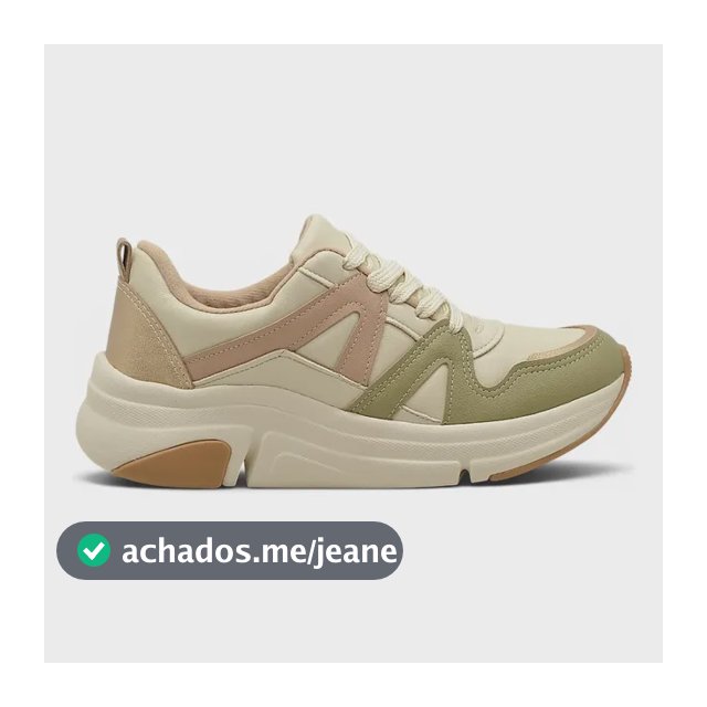 Tenis Modare Ultra Conforto Feminino Chunky Sneaker Macio