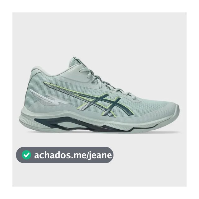 Tenis Asics Netburner Ballistic Ff Mt 4 Lichen Rock/tranquil Cinza 41 Br