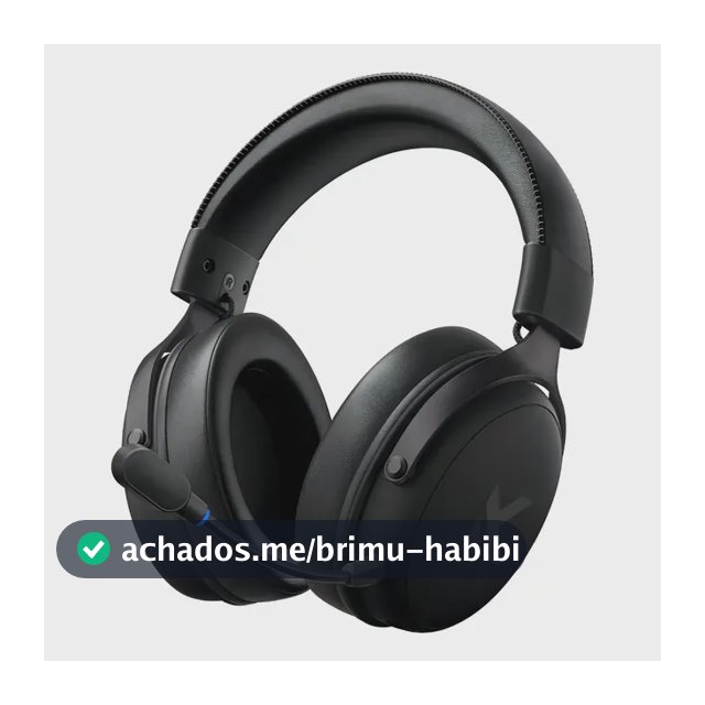 Fone De Ouvido Mchose V9 Pro Headset Gamer Wireless Sem Fio Preto
