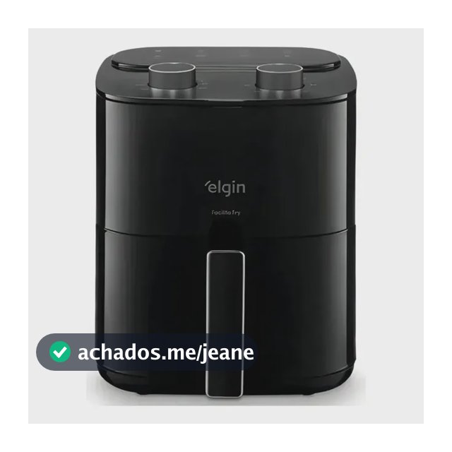 Elgin Air Fryer Fritadeira Air Fryer Preto 220v