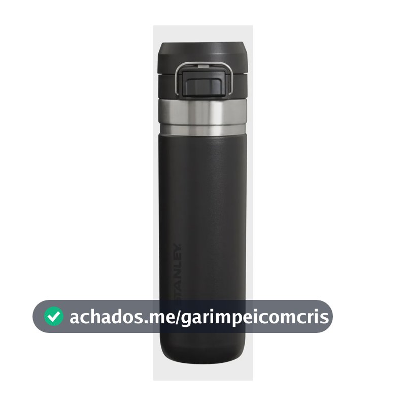Garrafa Térmica Quick Flip Stanley Preto 710ml