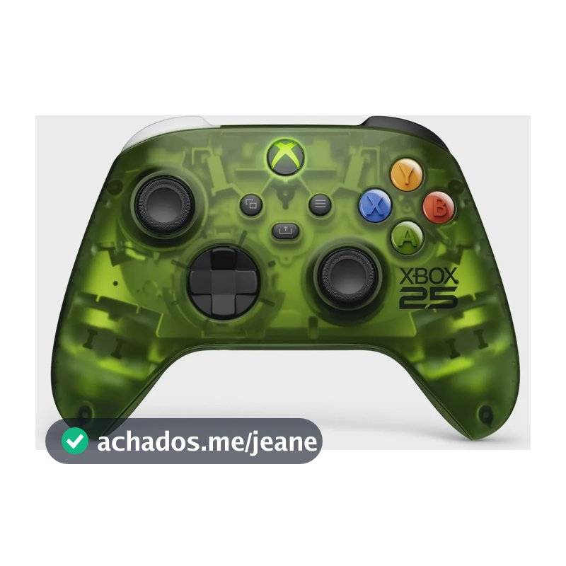 Controlador sem fio Xbox Controle Sem fios Xbox Series XÂ S 25 Aniversário Edição Especial