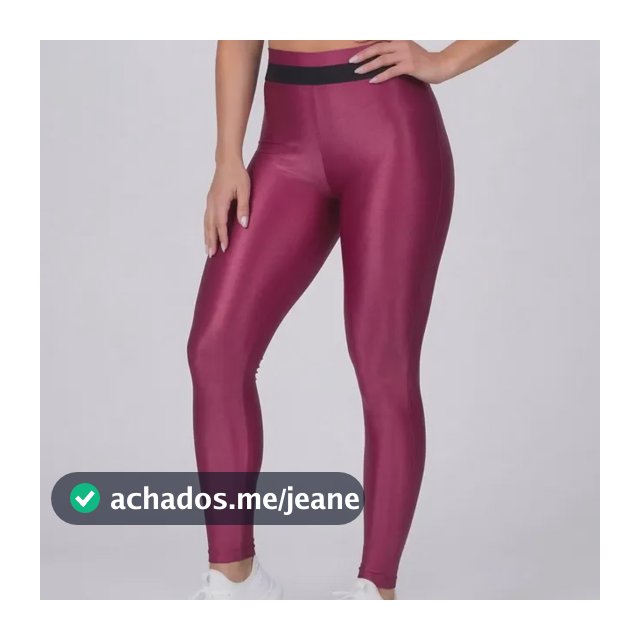 Calça Legging Academia Tule Microfibra Poliamida Selene