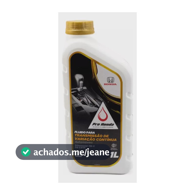 Óleo para Transmissão CVT Honda Fit 1ª Geração 2004-2008 GNR 1L