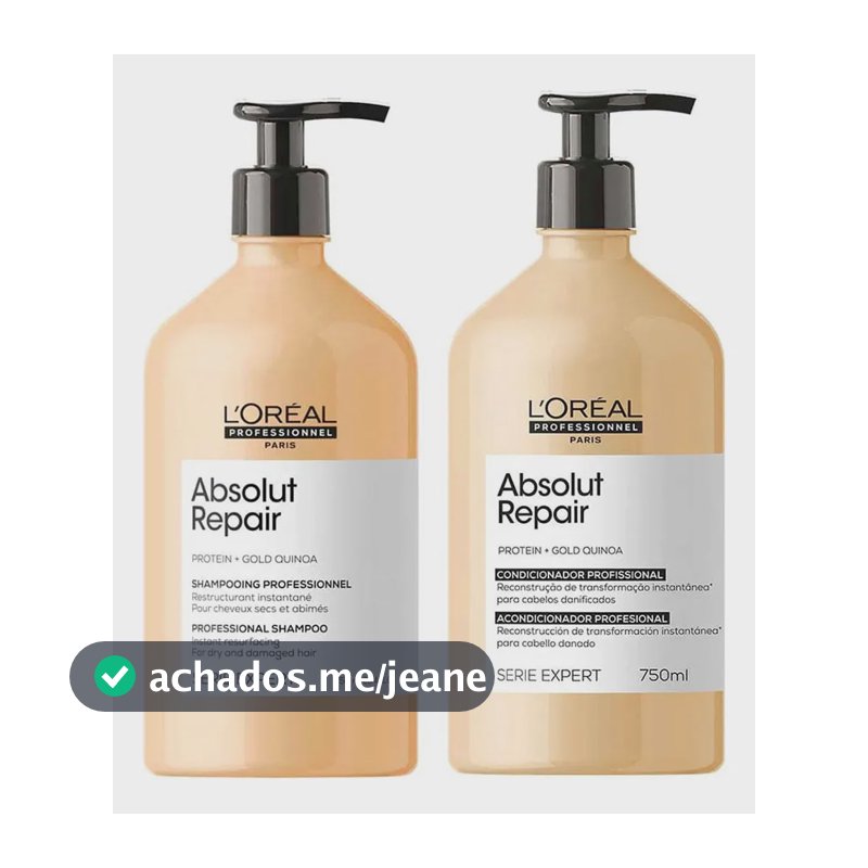 L'oréal Professionnel Absolut Repair Kit  Shampoo + Condici
