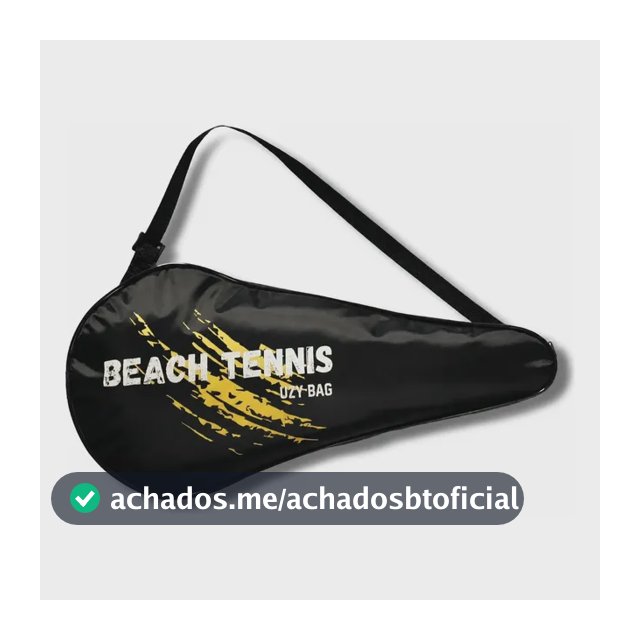 Capa De Raquete De Beach Tennis Raqueteira Tênis De Praia