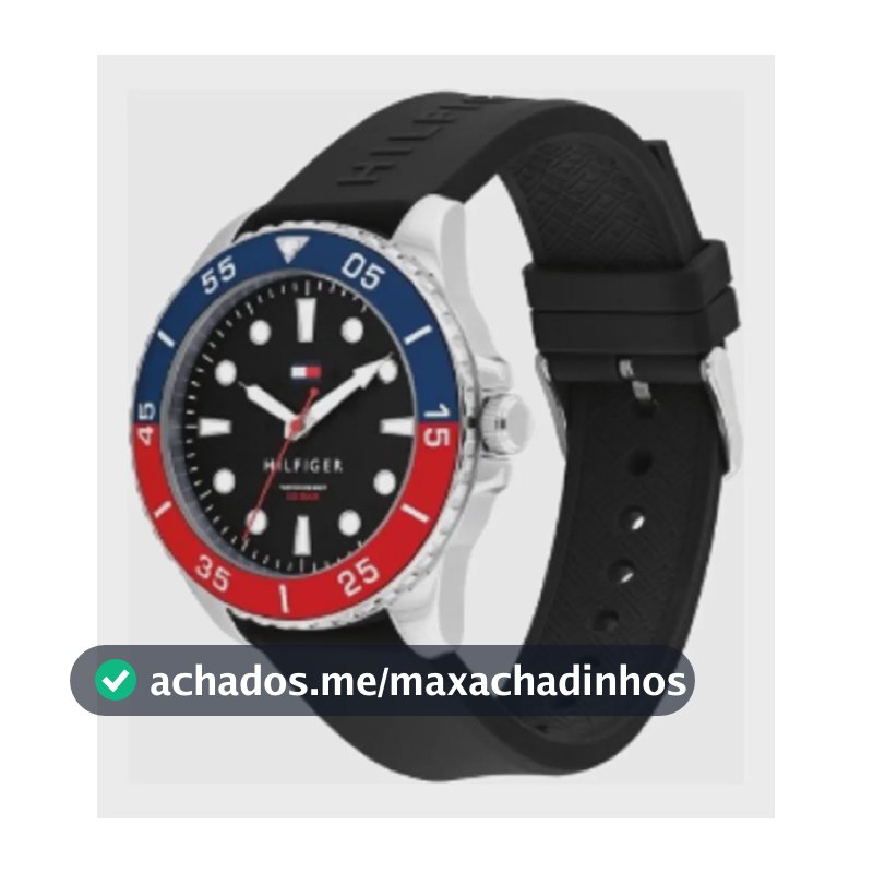 Relógio masculino Tommy Hilfiger Oceanic 1792201 preto