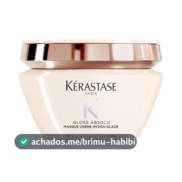 Gloss Absolu Masque Crème Hydra Glaze Máscara 200ml Kérastase