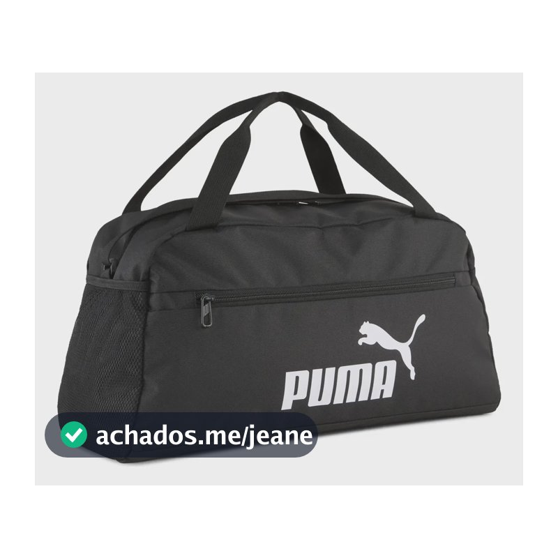 Bolsa Puma Phase Small Sports Puma Preto Liso