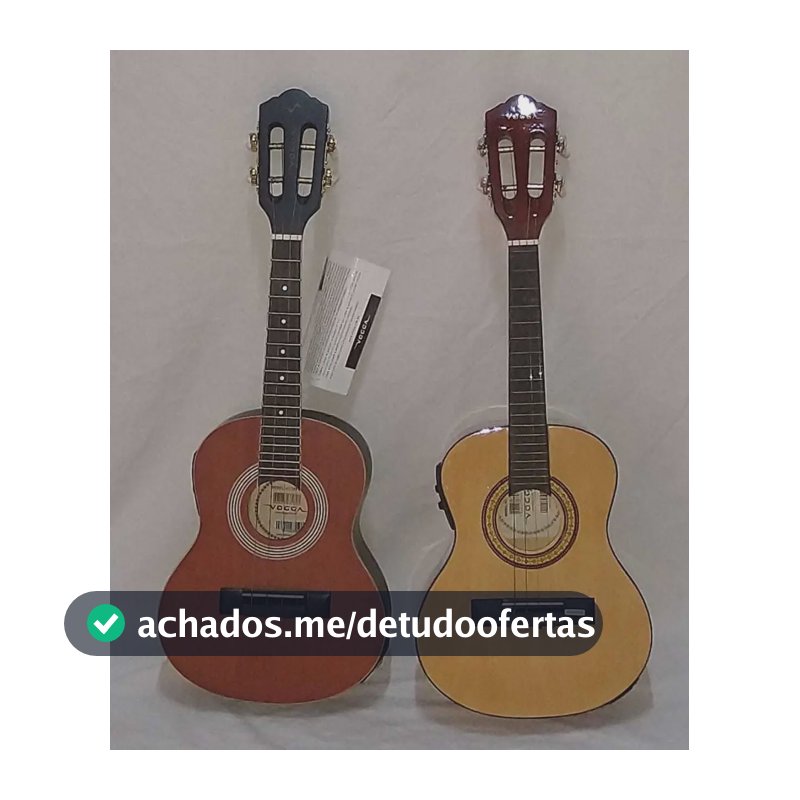 Cavaco Cavaquinho Elétrico Vogga Vcc520 Natural Fosco