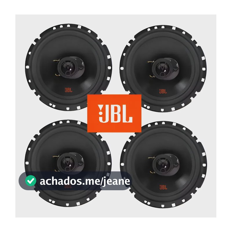 Kit 4 Alto Falante Original Jbl 6polegadas 220wrms Preto