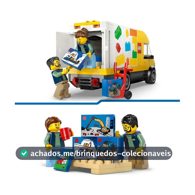 Conjunto de construção LEGO® City Truck Lego 60500