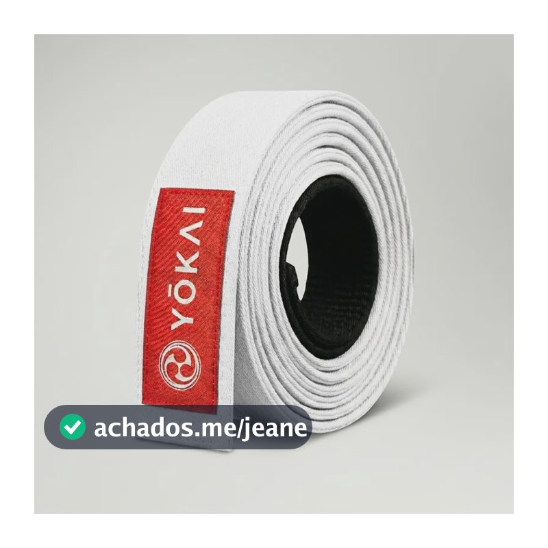 Faixa Branca Jiu-jitsu - Yokai Branco A1