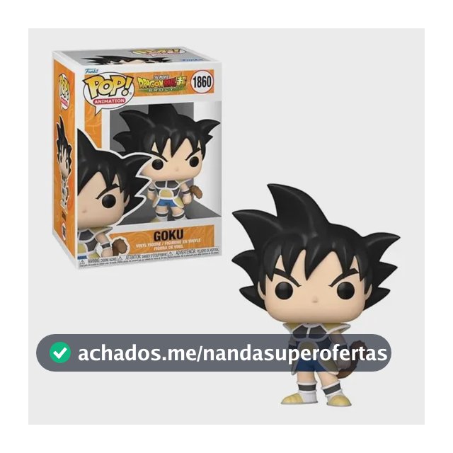 Boneco Funko Pop! Dragon Ball Super Broly Goku Criança 1860