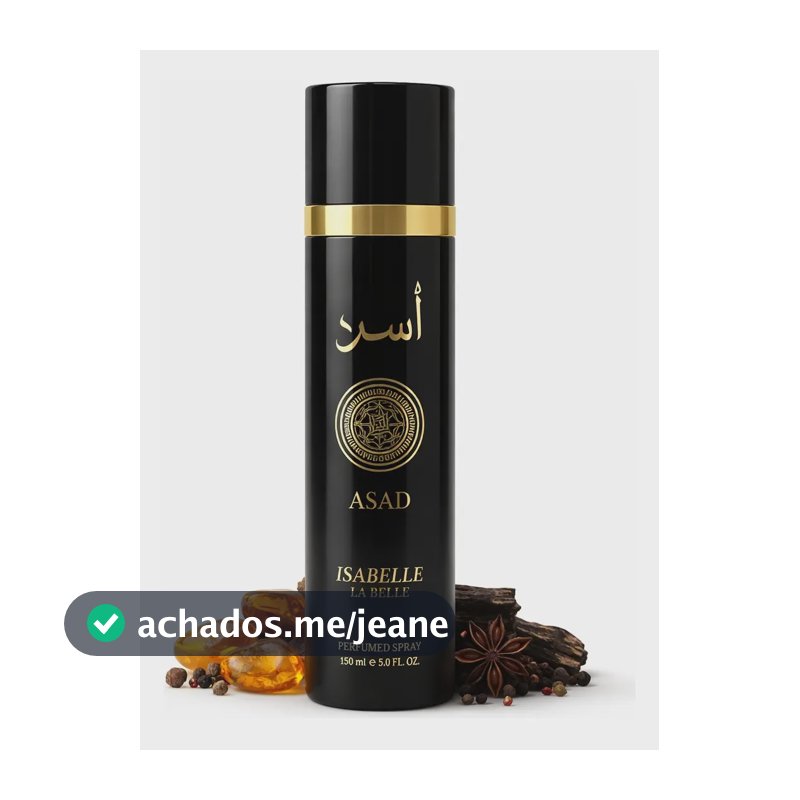 Perfume Bodysplash Árabe Asad 300ml Isabelle La Belle