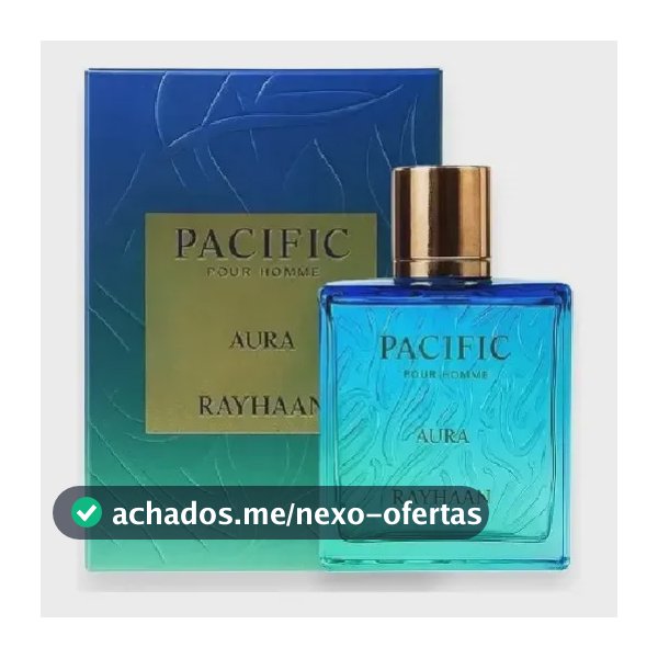 Perfume Árabe Rayhaan Pacific Aura Eau De Parfum 100 Ml
