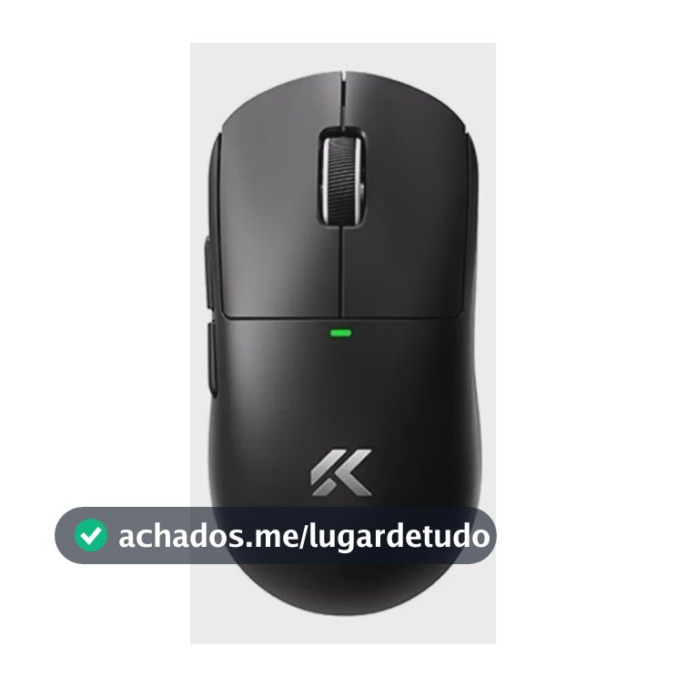 Mouse Gamer Mchose A5 V3 Ultra Sem Fio Paw3395 26k Dpi Preto