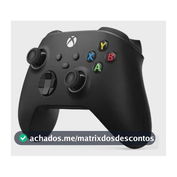 Controle Xbox Preto + Cabo Usb-c Carbon Black