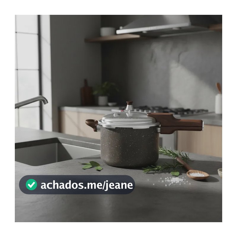 Panela De Pressão Fechamento Externo Presscook Grafito 4,2l - Mimo Style