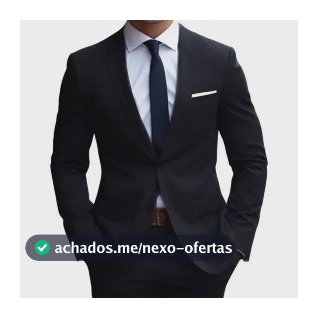 Terno Italiano Slim, Promoção Imperdível Todas As Cores Preto 48 / Calça 42