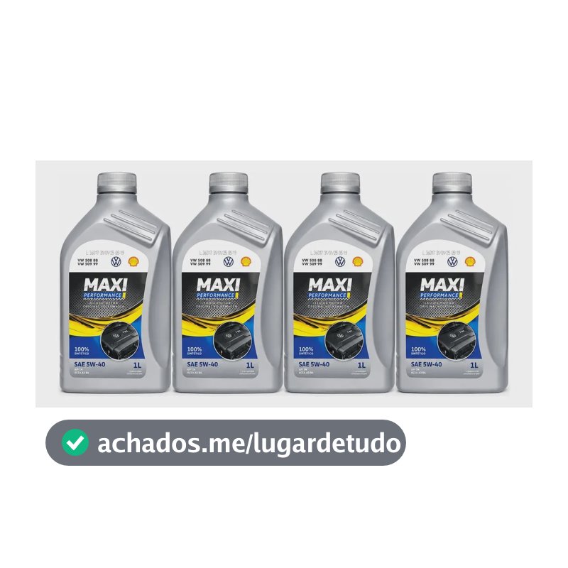 Kit 4 Litros Oleo Maxi Performace 5w40 508/88 Vw