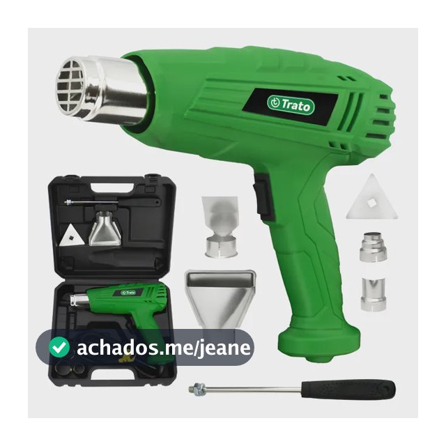 Soprador Térmico 2000w/1500w 300 À 600°c Tsop2000 Trato