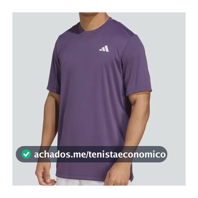 Camiseta adidas Tennis Club Roxa