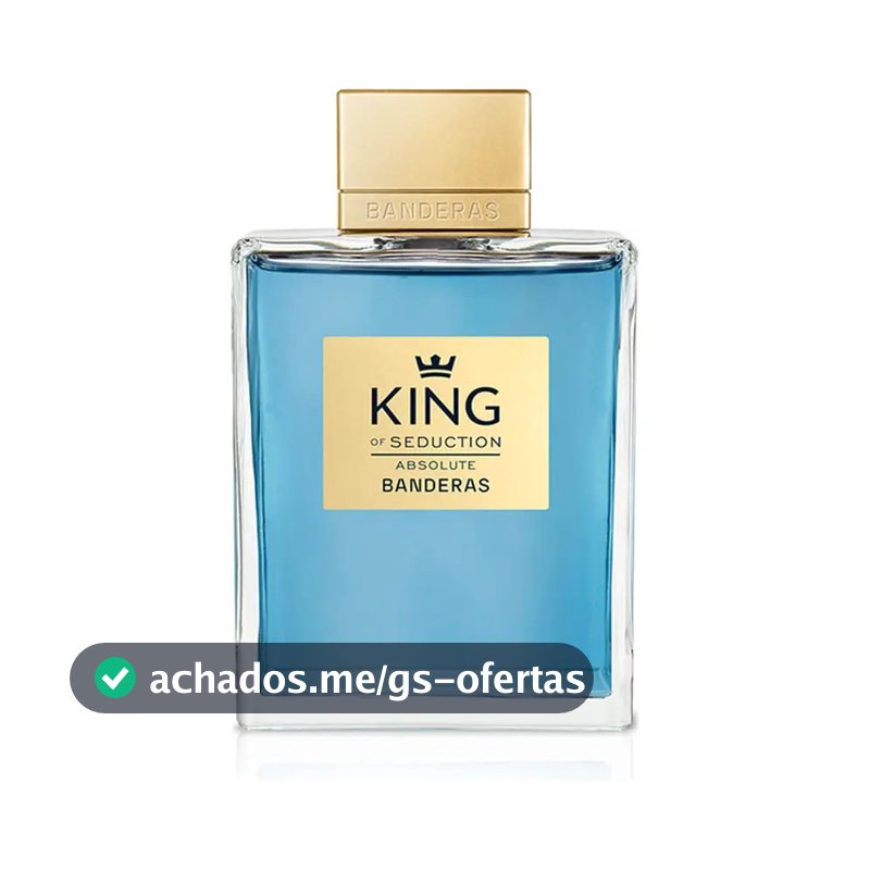 Perfume Banderas King of Seduction Absolute Eau de Toilette 200 ml Masculino
