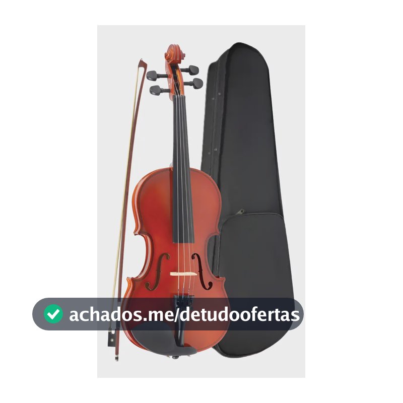 Violino Vivace Mozart Mo44 4/4 Com Case Luxo
