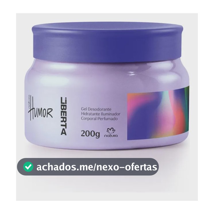 Gel Hidratante Iluminador Corporal Humor Liberta 200 G Corporal Perfumado