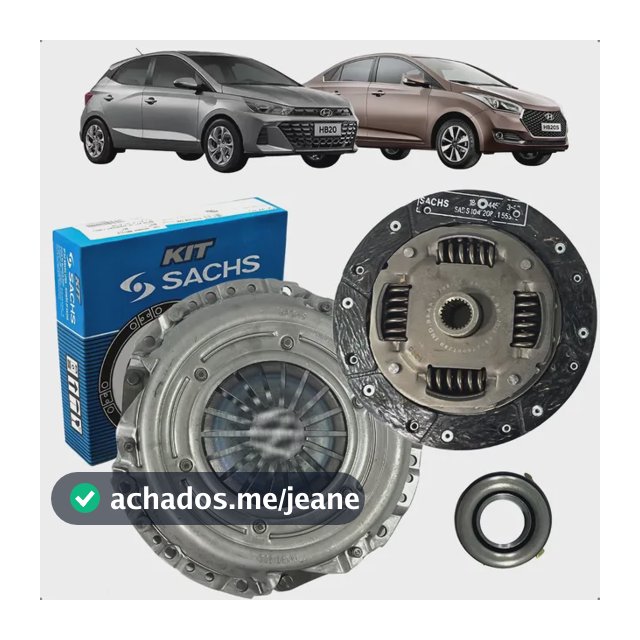 Kit Embreagem Hb20 Hb20s 1.0 12v 3cc 2012 A 2021