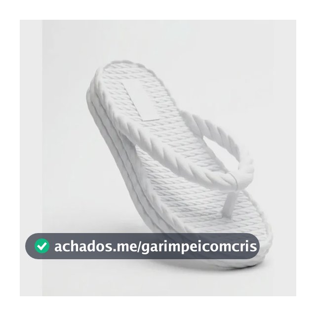Sandalia Chinelo Nuvem 3 Trança Original Plataforma Feminino