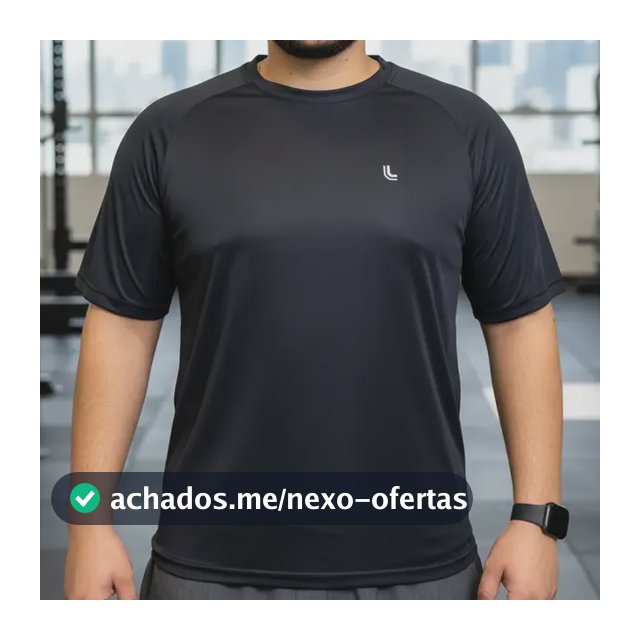 Camiseta Masculina Fitness Lupo Sport Anti Odor Academia Fit