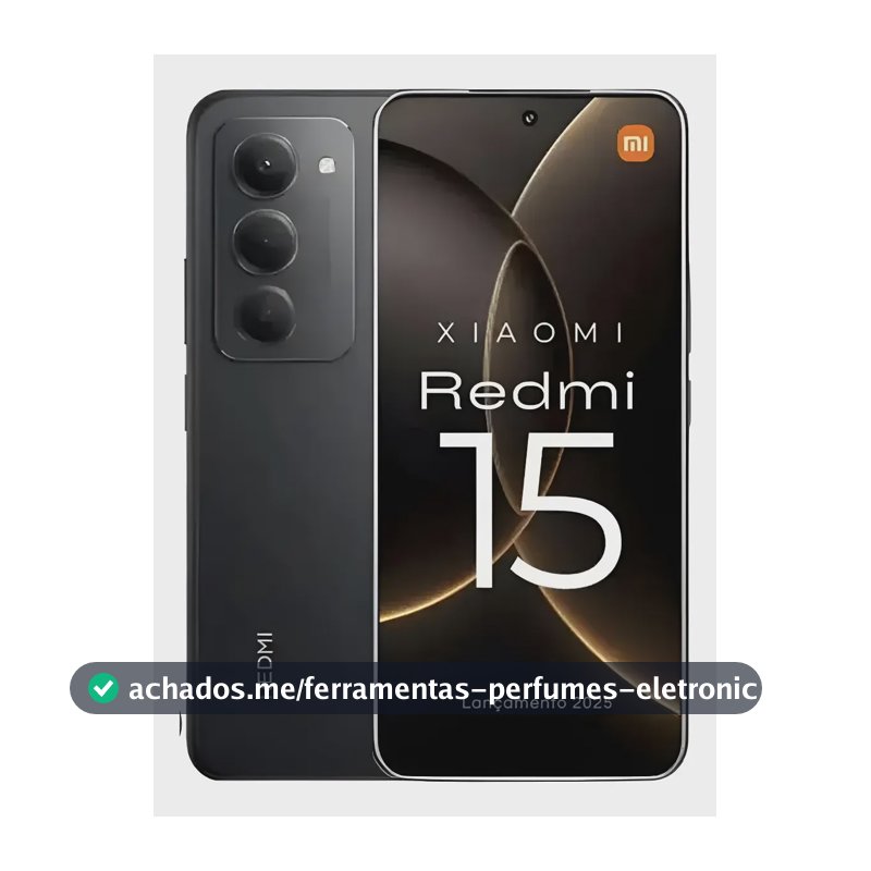 Xiaomi Redmi 15 Global 256gb/8gb Ram Preto