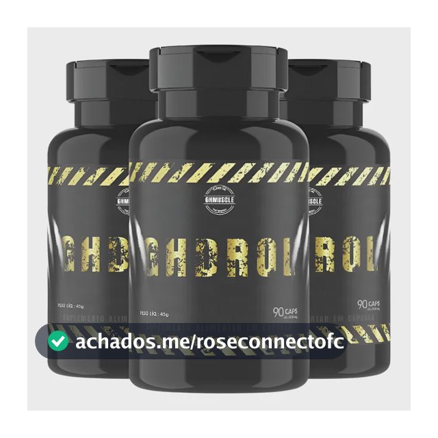 3 Gh Drol - Ghmuscle Sem Sabor