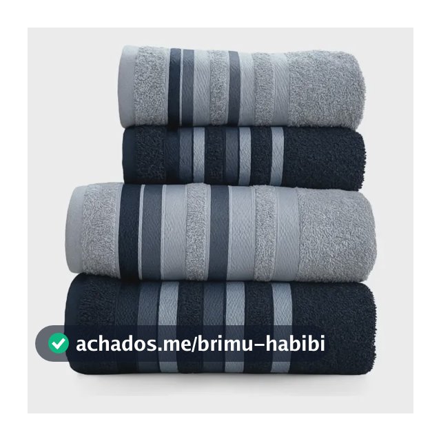Jogo Toalhas Banho Grossas Macias Algodão 4pç Absorventes