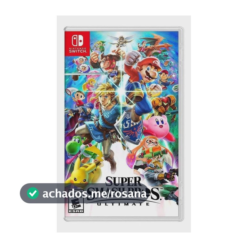 Super Smash Bros Ultimate Nintendo Switch Mídia Física