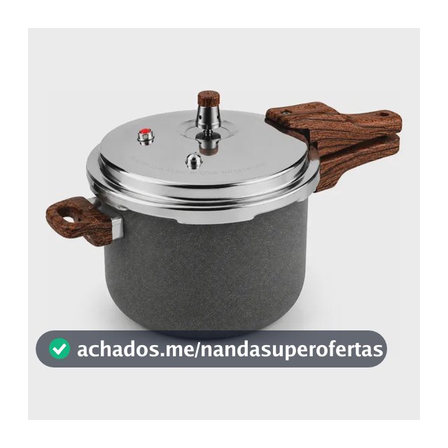 Panela de Pressão Sayonara 4.2L Panela de Pressão Indução Antiaderente Gás Elétrico Vitrocerâmico Tampa 3 Sistema de Segurança