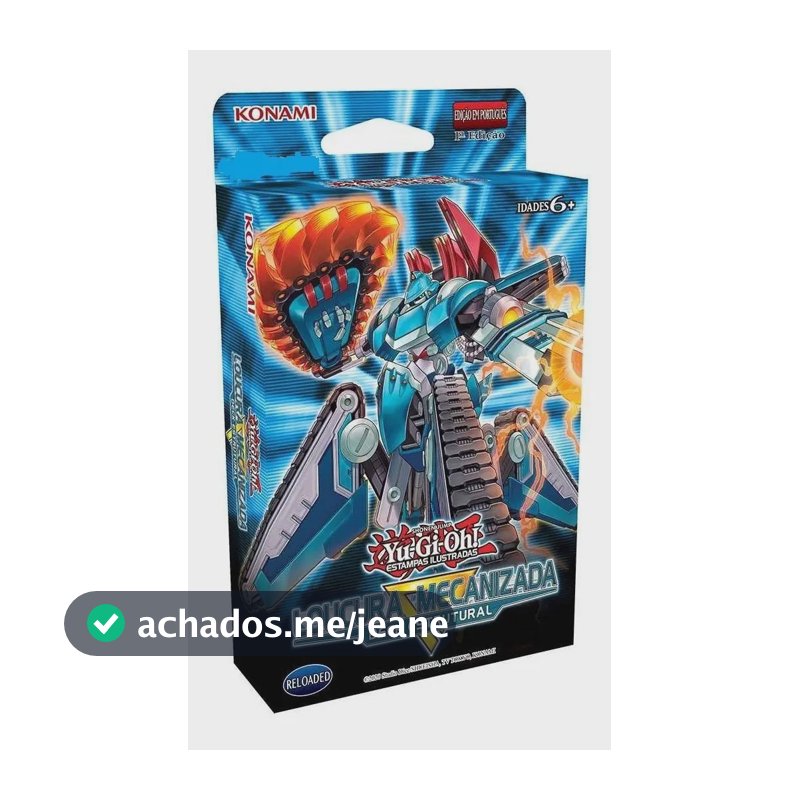 Deck Estrutural Yu-Gi-Oh! Loucura Mecanizada Konami 42 Cartas