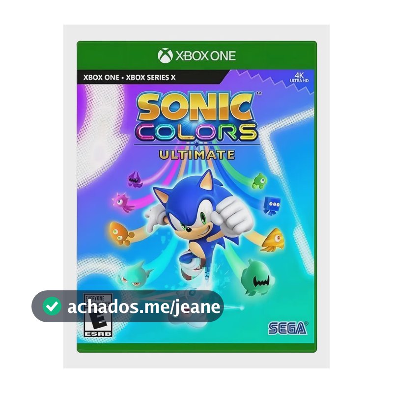 Sonic Colors Ultimate Standard Edition (Físico)