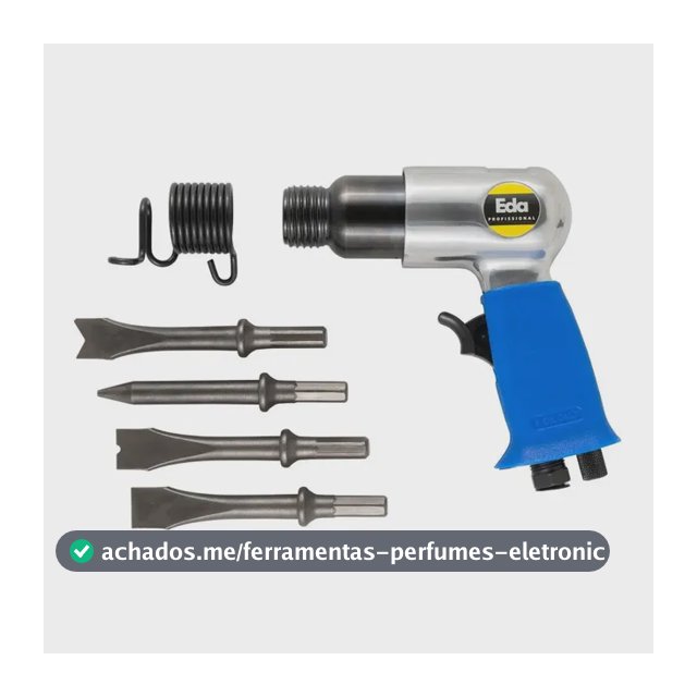 Martelete Pneumático Eda Profissional 8PK 4500 BPM