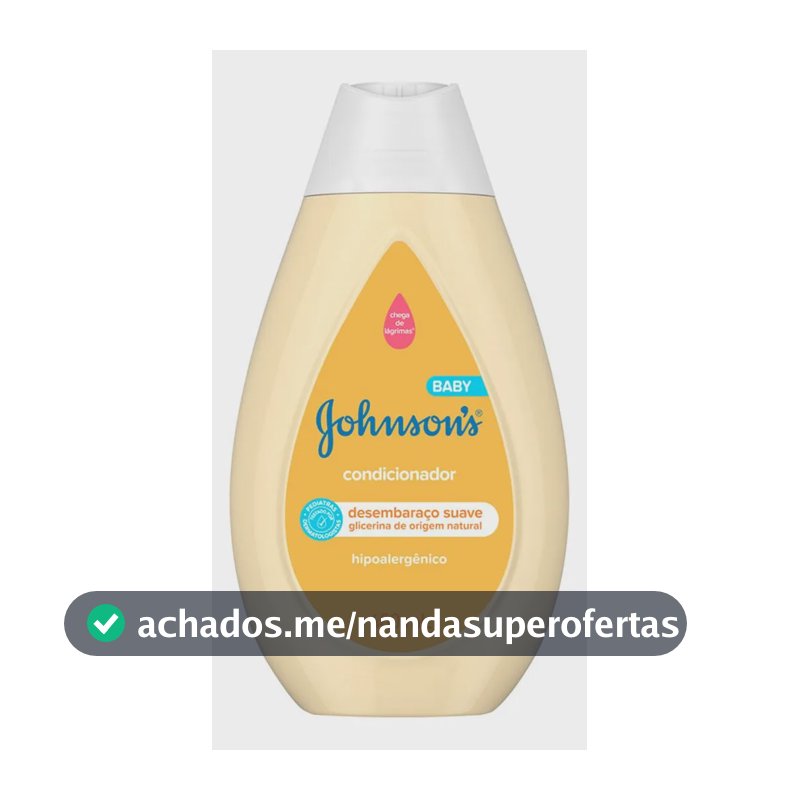 Condicionador Para Bebê Johnson's Baby De Glicerina, 400ml