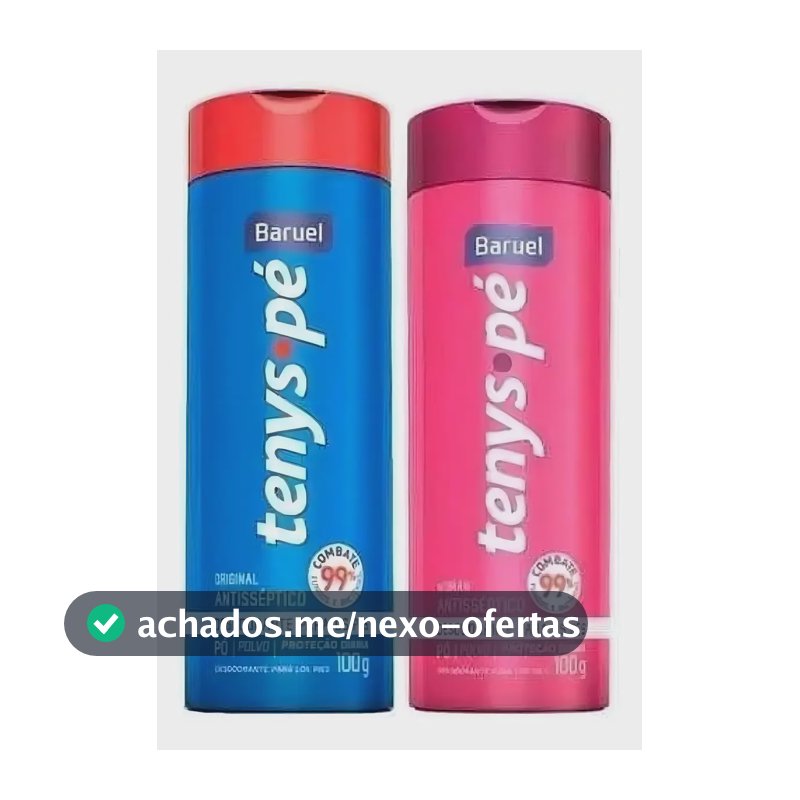 Kit Tenys Pé Baruel Original + Woman 100g Cada