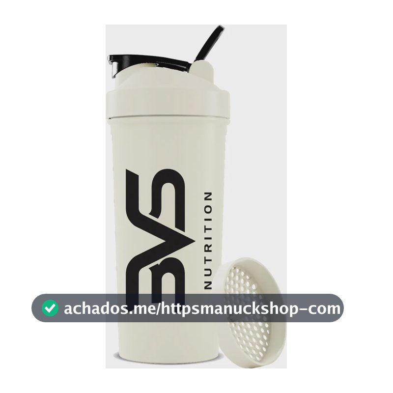 Coqueteleira / Shaker Branca - Academia 600ml - 3vs Nutrition