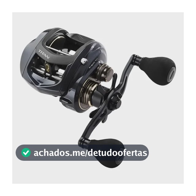 Carretilha Marine Titan 300 Bg - 7 Rol. - 12kg Pesca Pesada