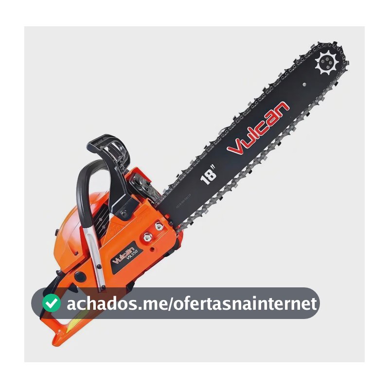 Motosserra Á Gasolina 2t 55cc 3,00hp Motoserra Profissional VSL550 Sabre 18 Pol Motosserra Proficional Vulcan