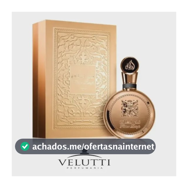 Perfume Arabe Masculino - Fakhar Gold Lattafa 100ml - , Árabe, Intenso E De Fábrica