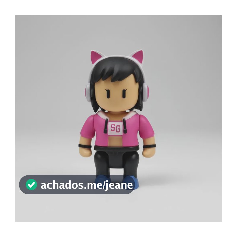 Stumble Guys 1 Boneco Série 3 - Streamer Sophia