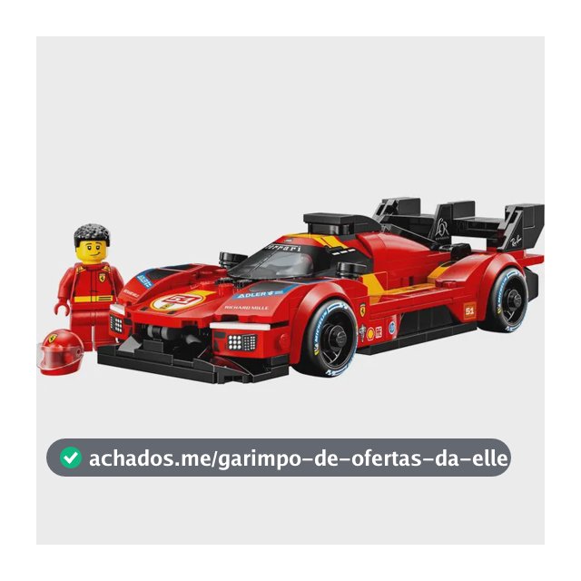 Lego Speed Champions Ferrari 499p 77261 329 Peças 329 Ferrari 499p